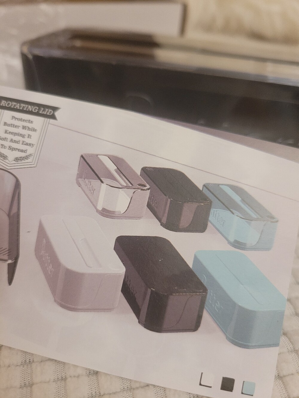 Butter Black Clear-Top Container - Picture 3 of 6